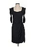 Yoana Baraschi Solid Black Cocktail Dress Size S - photo 1