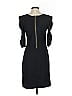 Yoana Baraschi Solid Black Cocktail Dress Size S - photo 2