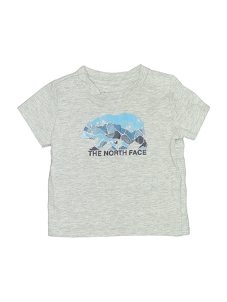 Pre-owned The North Face Babies' Short Sleeve T-shirt In Gray