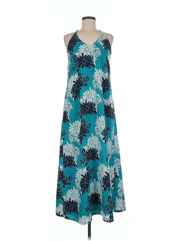 Pre-owned Ann Taylor Loft Casual Dress In Blue