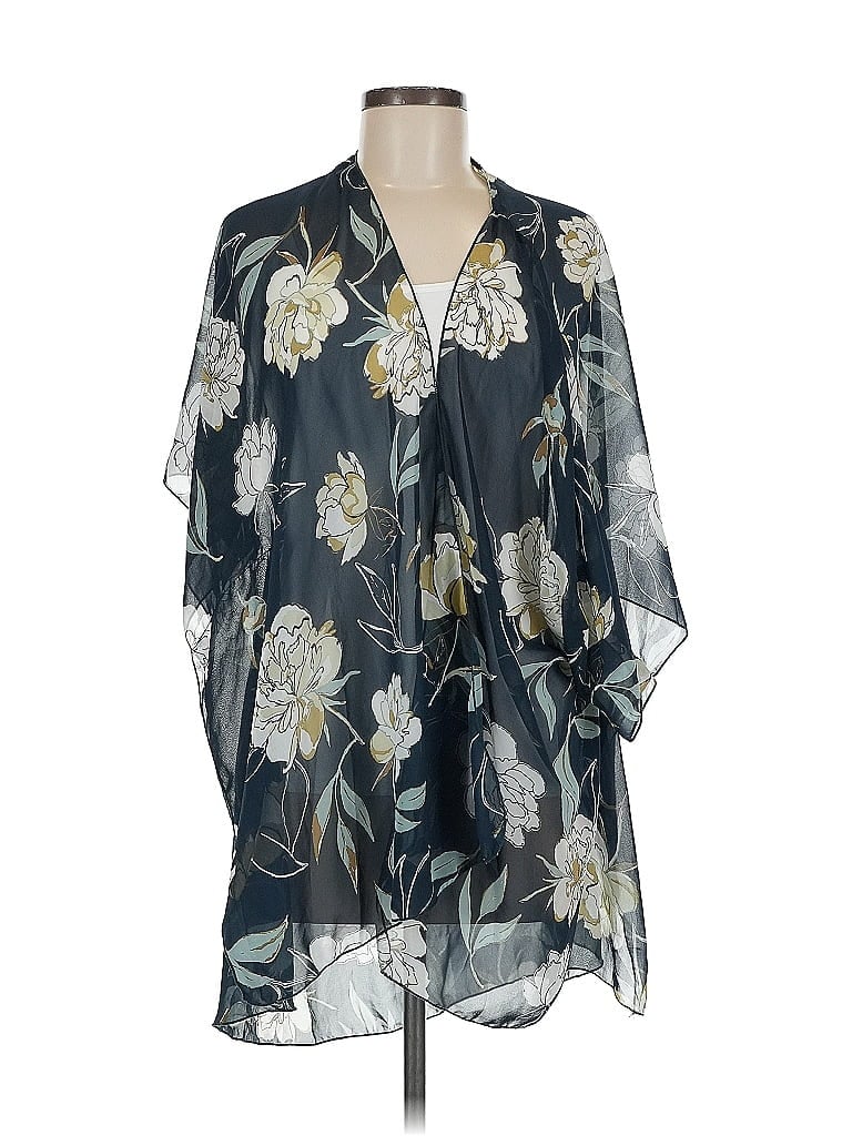 Pre-owned Emory Park Kimono In Blue