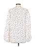 Unbranded 100% Polyester Stars White 3/4 Sleeve Blouse Size S - photo 2