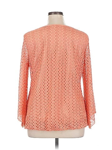 Roz & Ali 3/4 Sleeve Blouse (view 2)