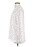 Unbranded 100% Polyester Stars White 3/4 Sleeve Blouse Size S - photo 5