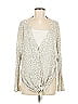 Z Supply Ivory Long Sleeve Blouse Size M - photo 1