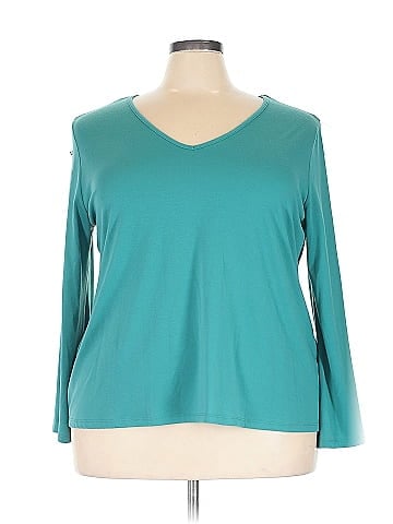 Carmen Carmen Marc Valvo 3/4 Sleeve T-Shirt (view 1)
