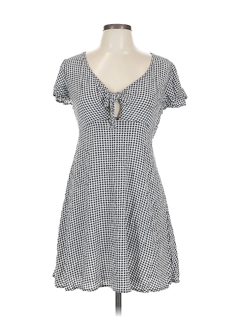 Pre-owned Xhilaration Casual Dress In Gray
