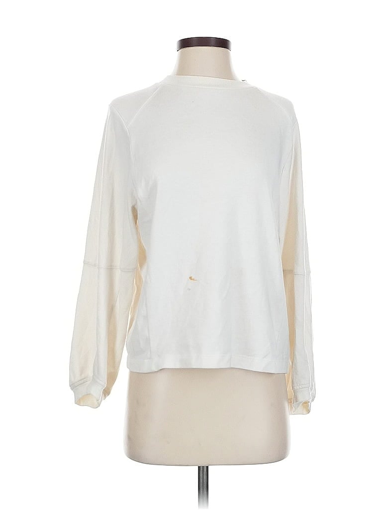 Pre-owned Banana Republic Pullover Sweater In White