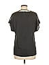 Jessica Simpson 100% Polyester Black Short Sleeve Blouse Size M - photo 2