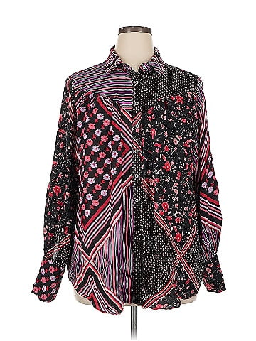 Free People Long Sleeve Button-Down Shirt (view 1)