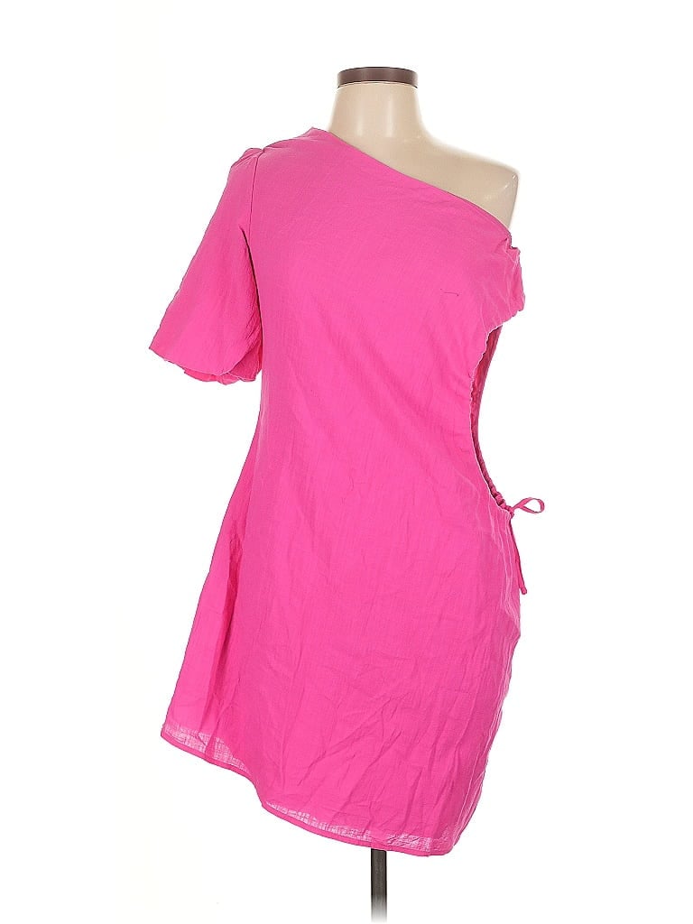 Pre-owned Shein Casual Dress In Pink