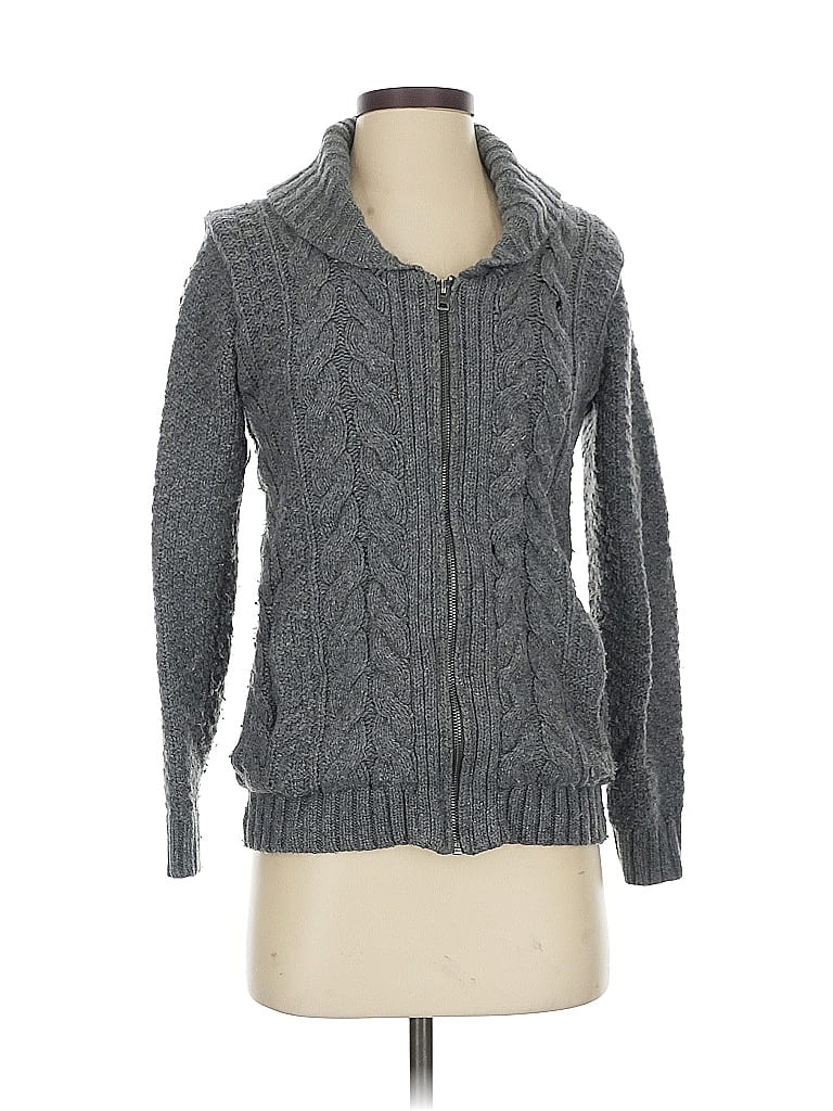 Pre-owned Eddie Bauer Wool Coat In Gray