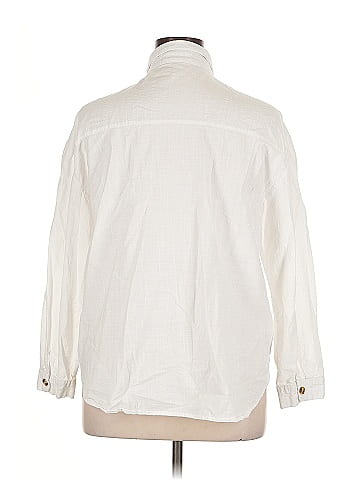 HOTOUCH 3/4 Sleeve Button-Down Shirt (view 2)