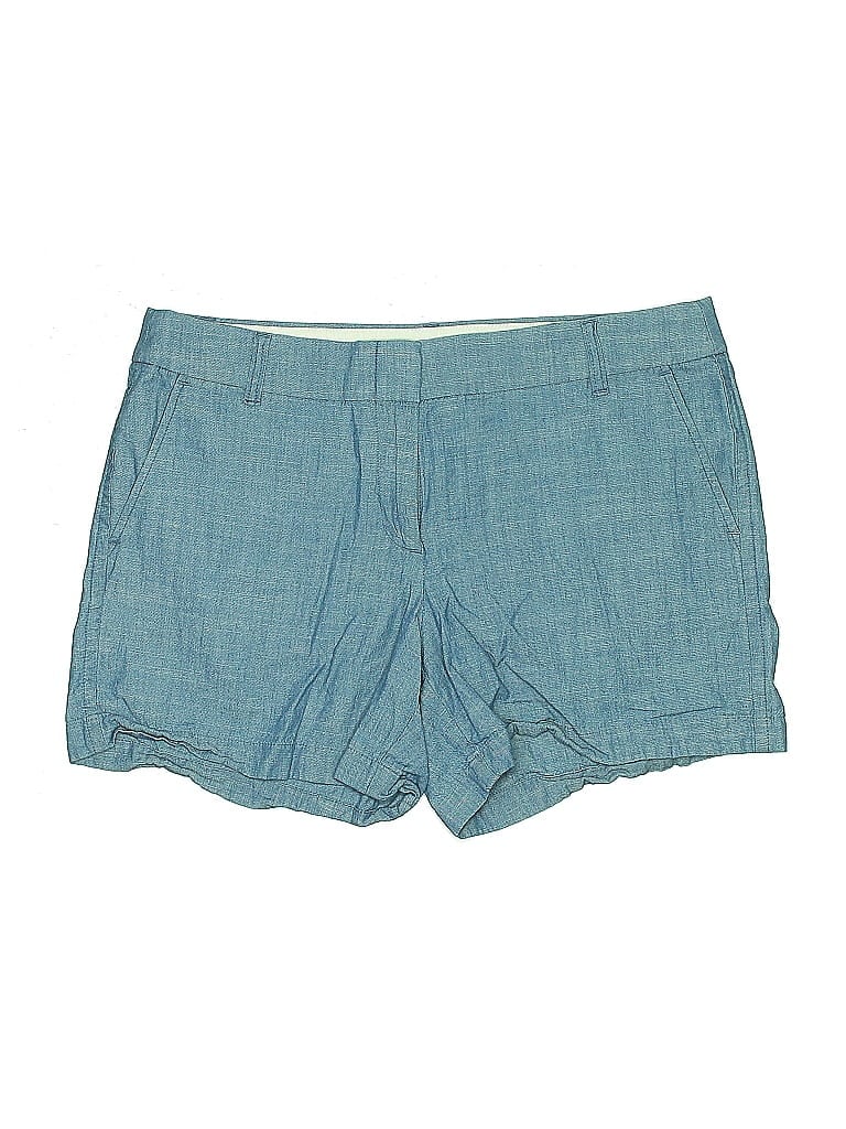 Pre-owned J.crew Factory Store Shorts In Blue
