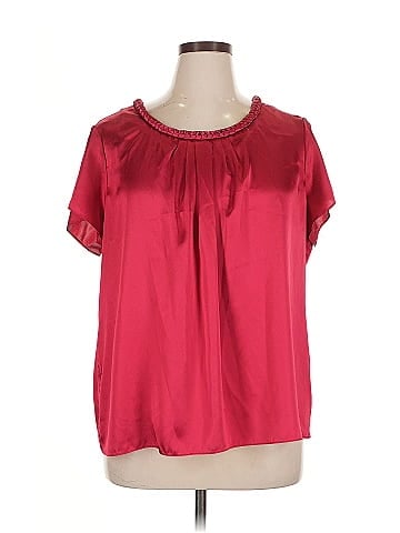Jones New York Collection Short Sleeve Blouse (view 1)