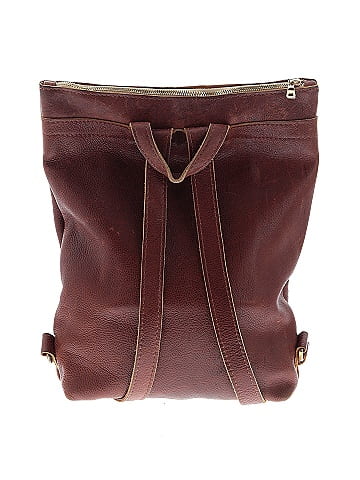 Portland Leather Goods Leather Backpack (view 2)