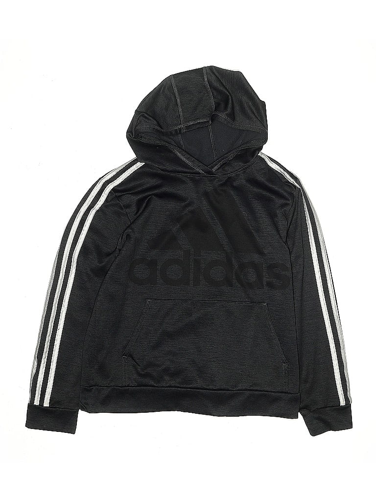 Click to view more detailed imagery on our partner's website Pre-owned Adidas Originals Kids' Pullover Hoodie In Gray