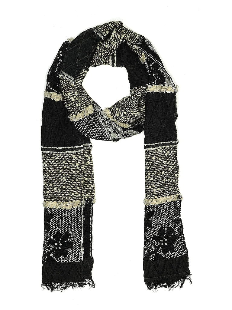 Pre-owned Unbranded Scarf In Black