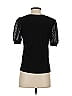 CeCe Black Short Sleeve Top Size XS - photo 2