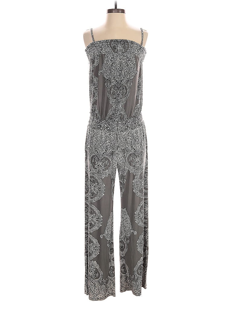 Pre-owned Inc International Concepts Jumpsuit In Gray