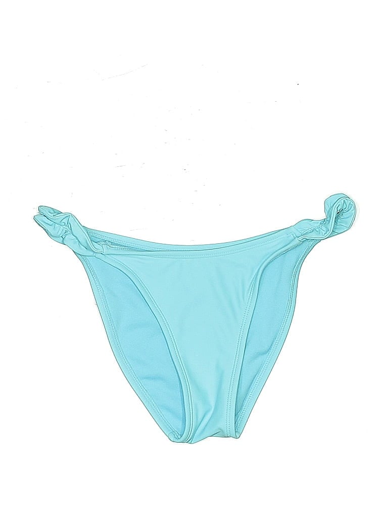 Pre-owned Wild Fable Swimsuit Bottoms In Blue