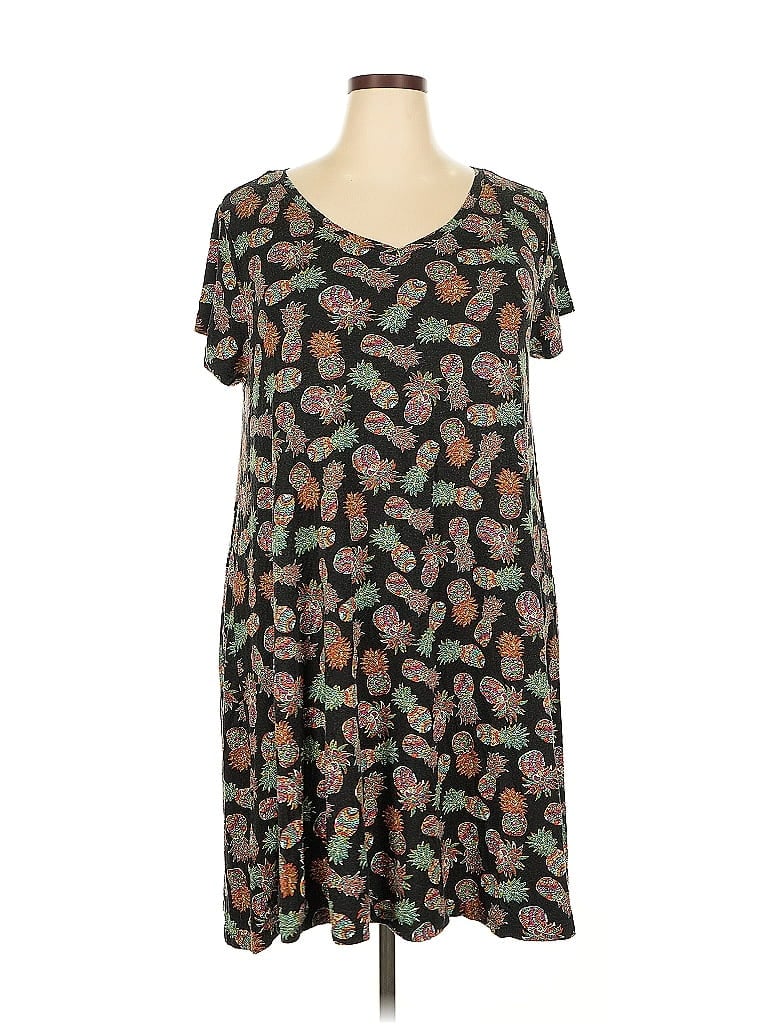 Pre-owned Cynthia Rowley Tjx Casual Dress In Black