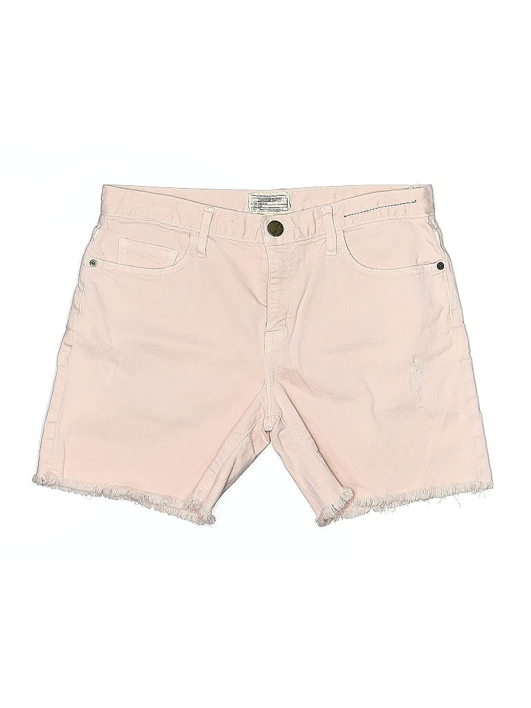 Pre-owned Current Elliott Denim Shorts In Pink