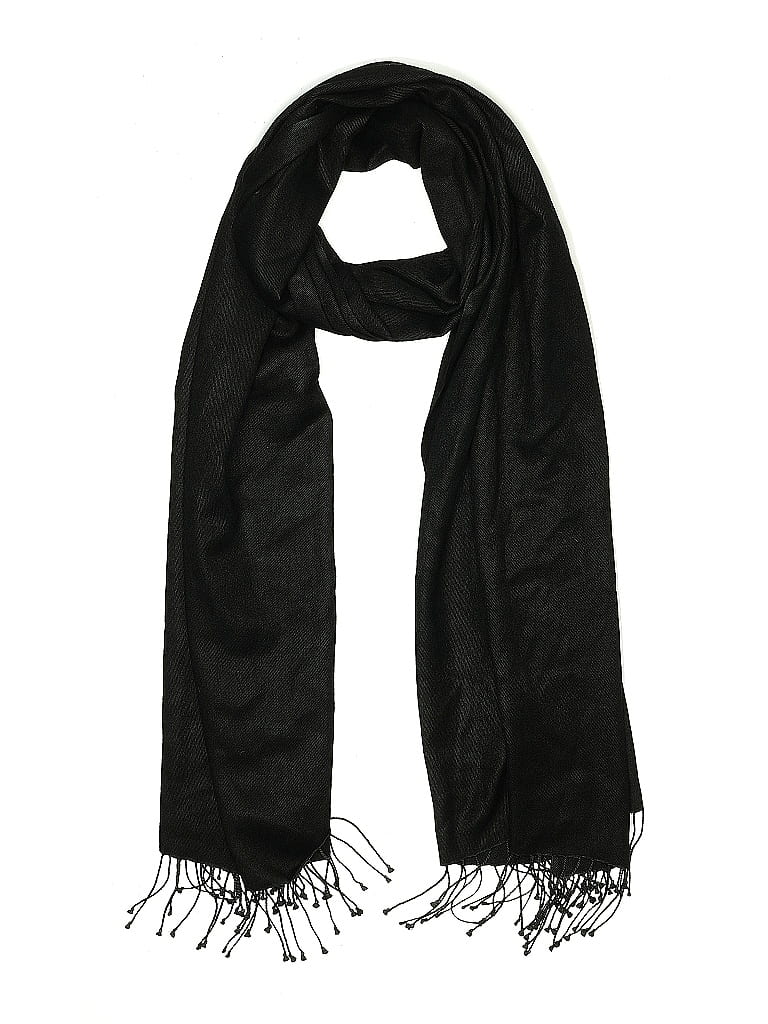 Pre-owned Unbranded Scarf In Black