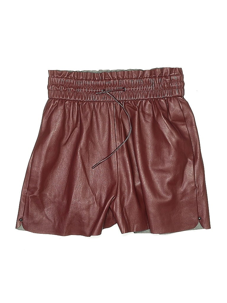 Click to view more detailed imagery on our partner's website Pre-owned Zara Shorts In Burgundy