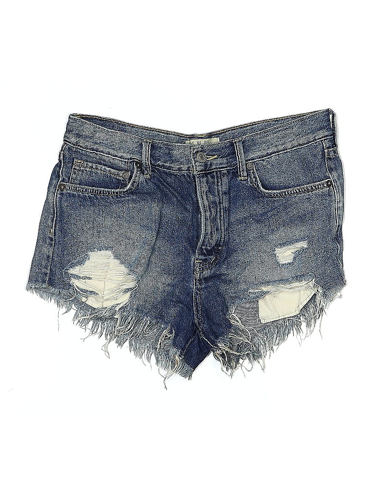 Pre-owned We The Free Denim Shorts In Blue