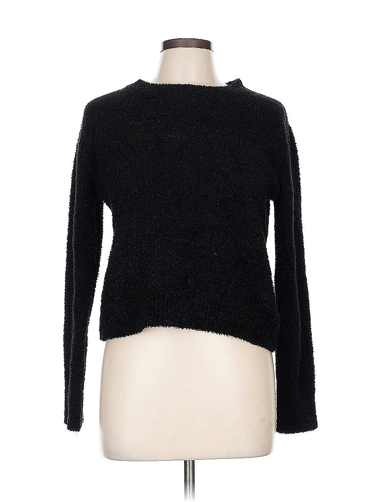 Pre-owned Katie J Nyc Pullover Sweater In Black