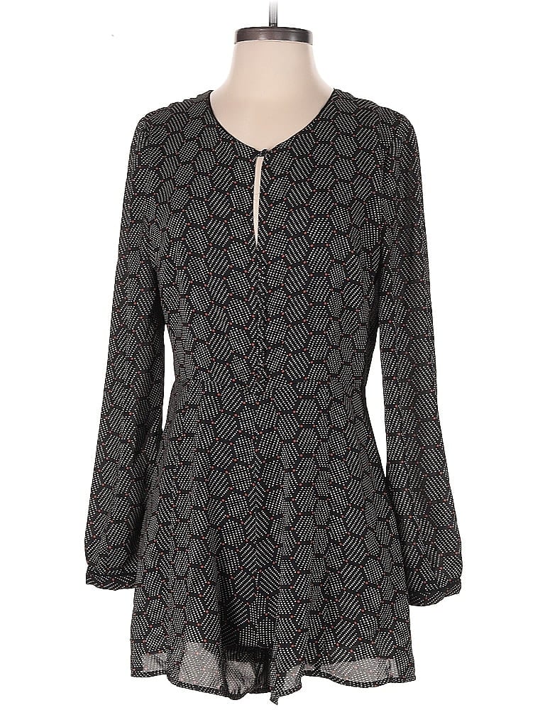 Pre-owned Harlyn Romper In Black