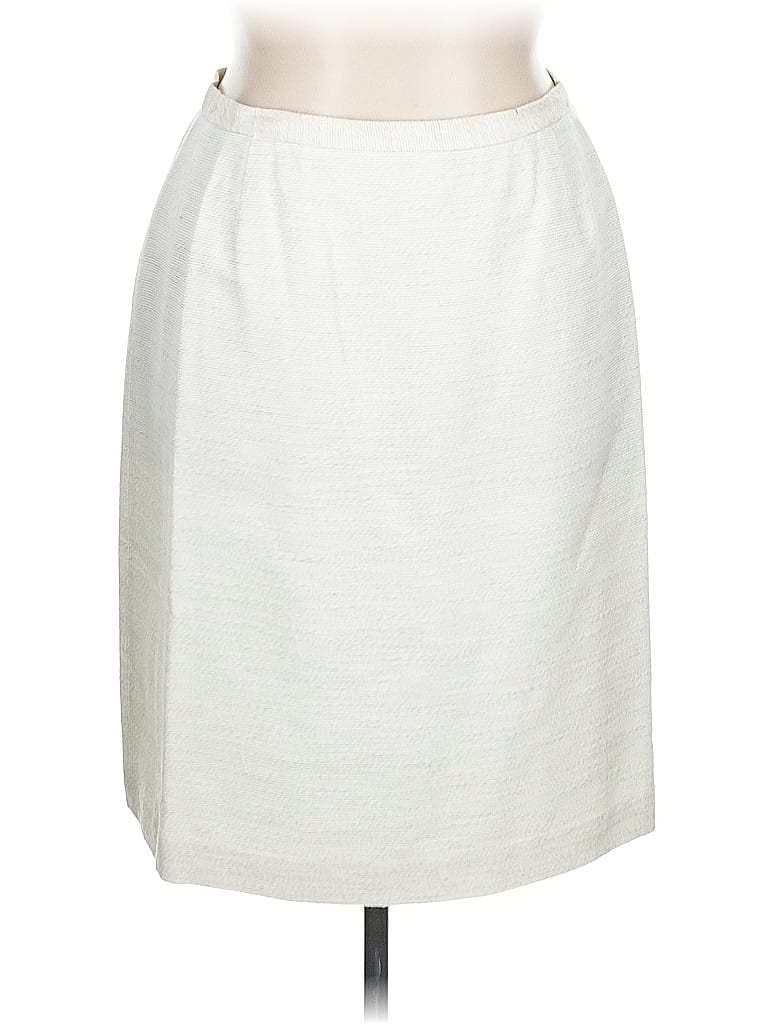 Nina Mclemore Formal Skirt In White