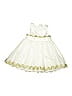 Mud Pie 100% Polyester Ivory White Dress Size 12-18 mo - photo 1
