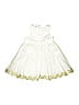 Mud Pie 100% Polyester Ivory White Dress Size 12-18 mo - photo 2
