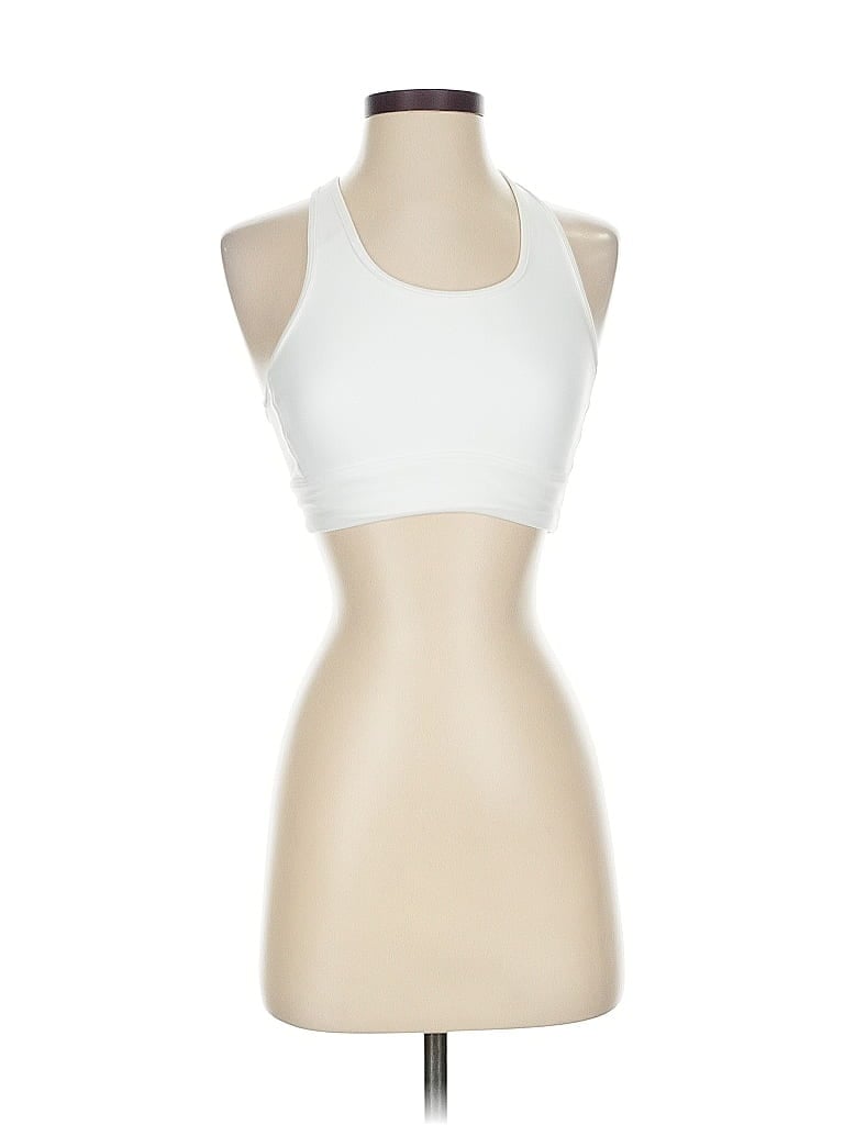Pre-owned Dsg Tank Top White Halter Neckline Tops