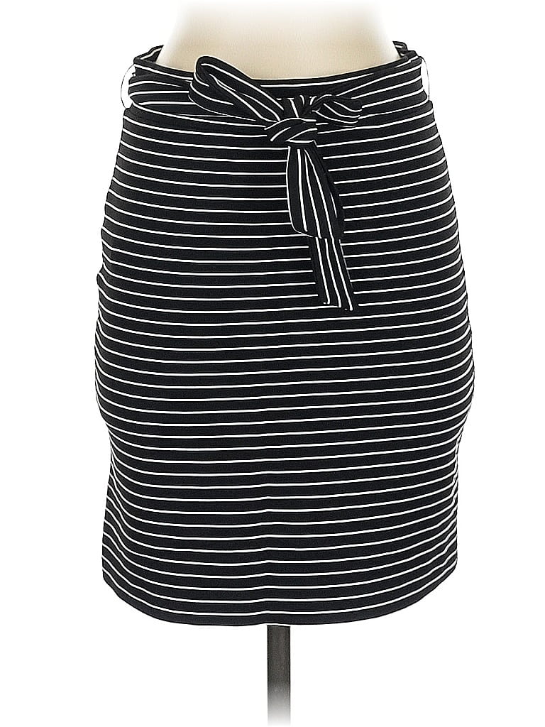 Pre-owned Ann Taylor Loft Casual Skirt In Black