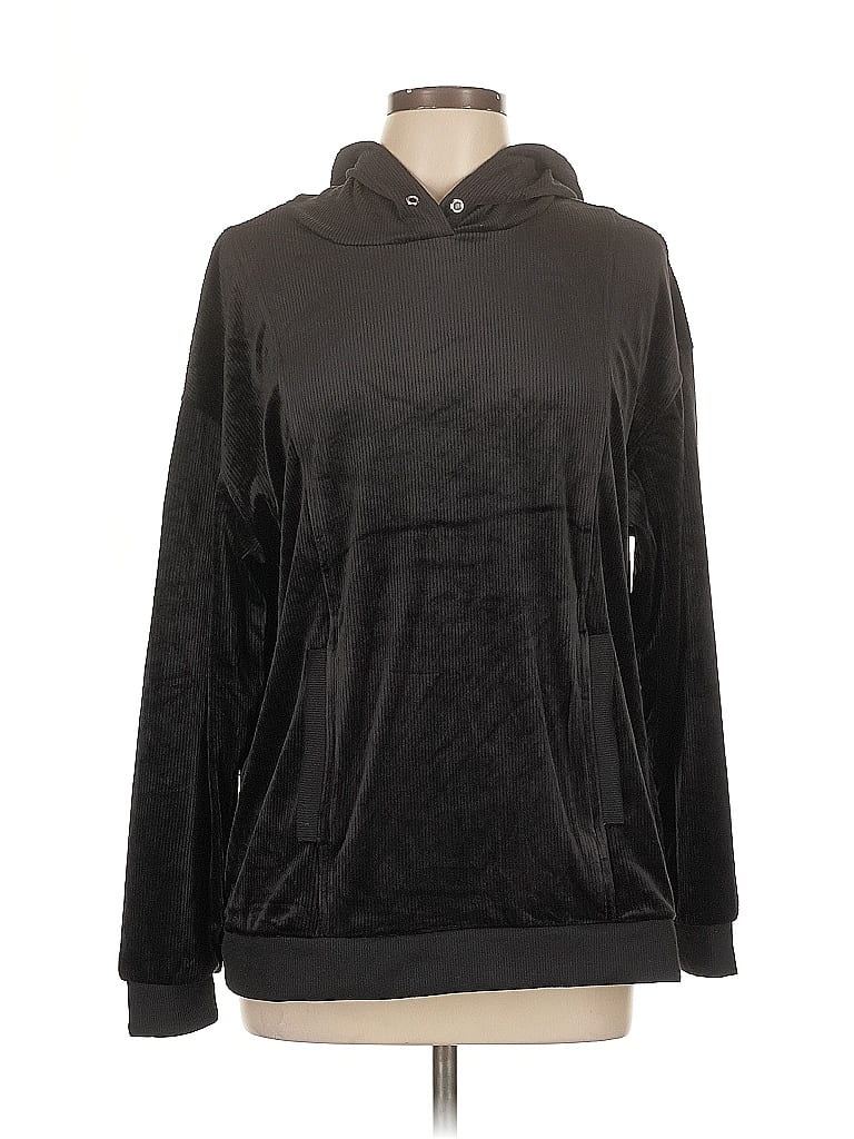 Pre-owned Time And Tru Pullover Hoodie In Black