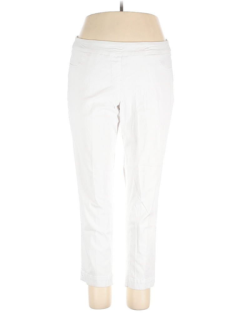 Pre-owned Slim-sation By Multiples Casual Pants In White