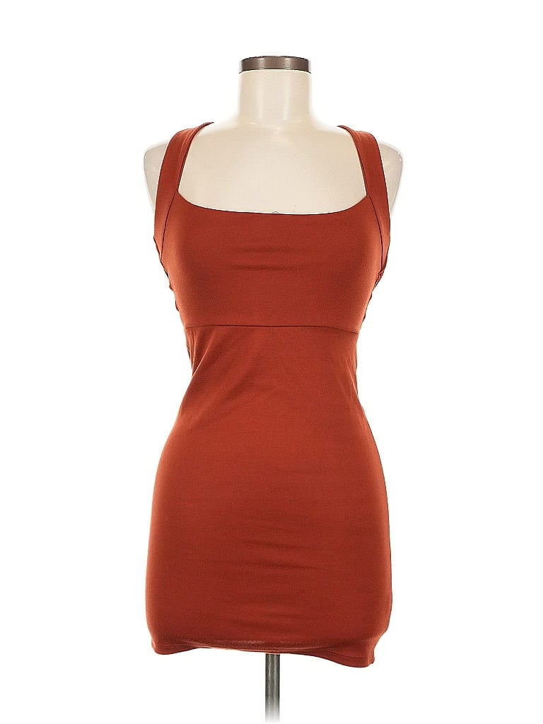 Pre-owned Love Culture Cocktail Dress In Brown