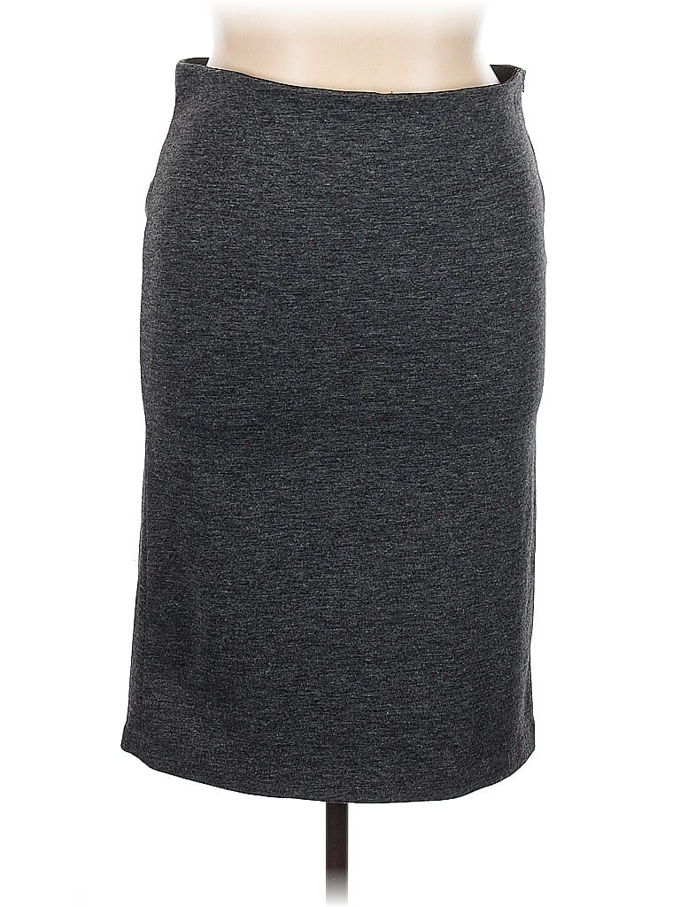 Pre-owned Ann Taylor Loft Casual Skirt In Gray