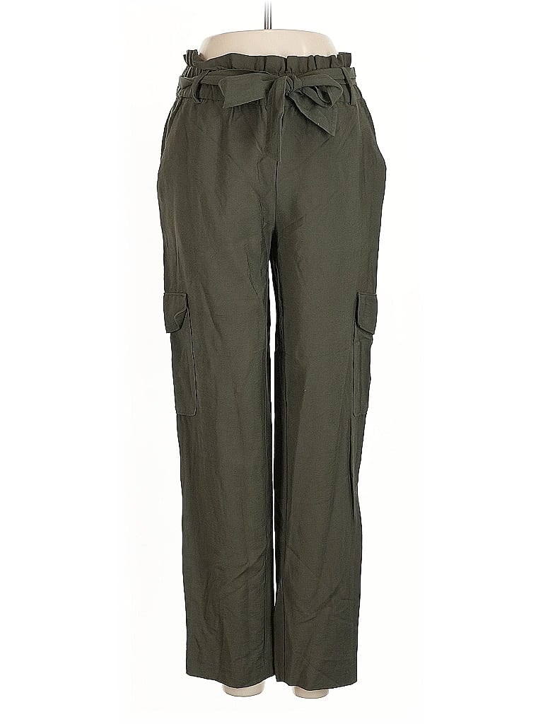 Pre-owned Ann Taylor Loft Cargo Pants In Green