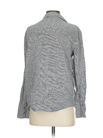 Skies Are Blue Long Sleeve Button-Down Shirt (view 2)