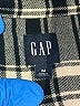 Gap 100% Cotton Plaid Black Long Sleeve Button-Down Shirt Size M - photo 7