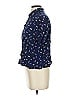 Lularoe 100% Rayon Print Blue Short Sleeve Blouse Size XS - photo 5