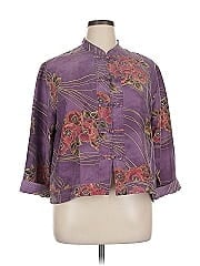 Chico's Design 3/4 Sleeve Silk Top