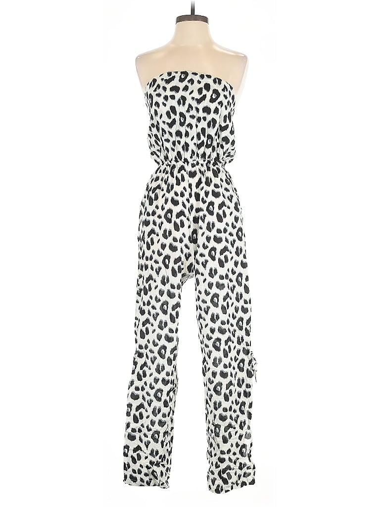 Click to view more detailed imagery on our partner's website Pre-owned Tiare Hawaii Jumpsuit In White