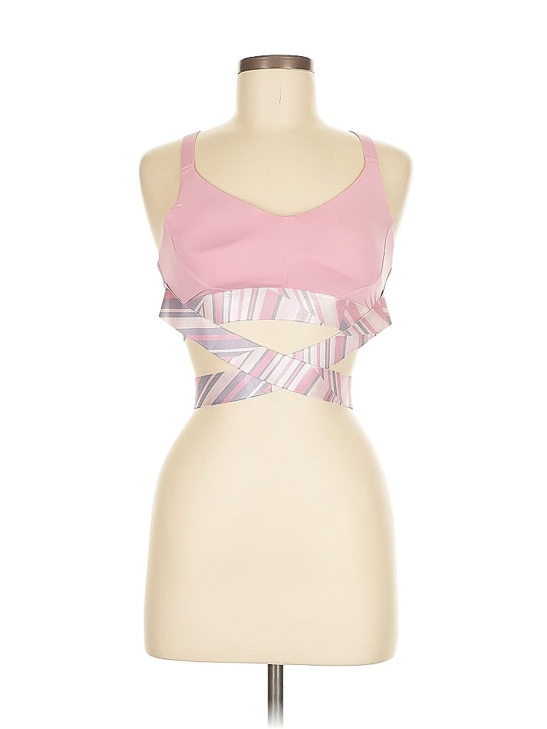 Pre-owned Adore Me Tank Top Pink Strapless Neckline Tops