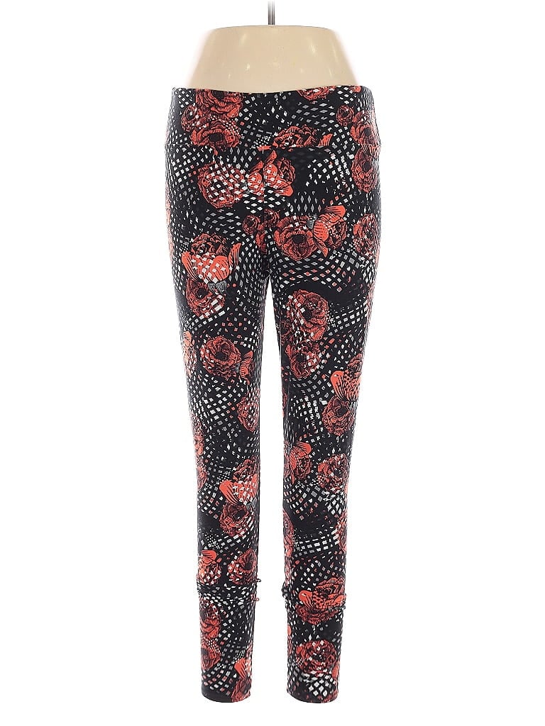 Pre-owned Lularoe Active Pants In Black