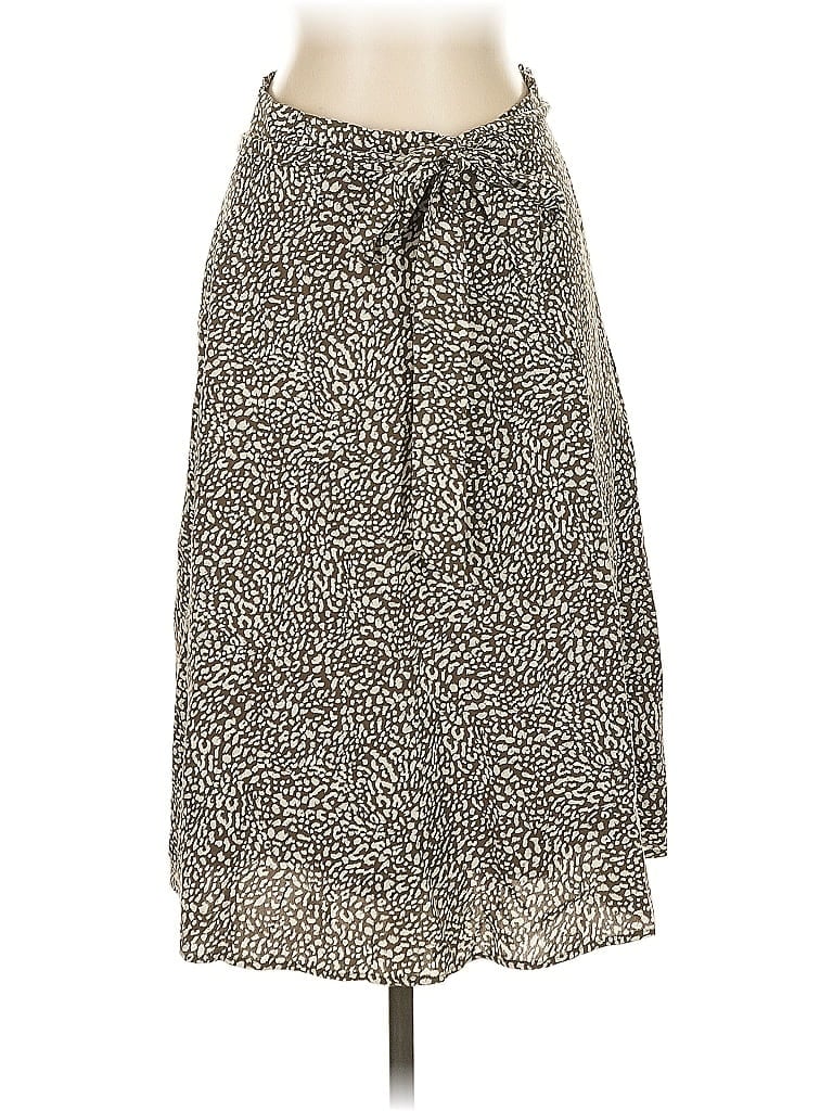 Pre-owned Ann Taylor Loft Casual Skirt In White